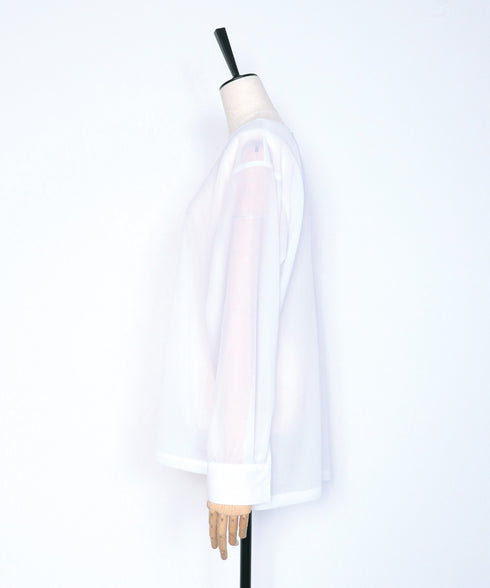 シアープルオーバーシャツ