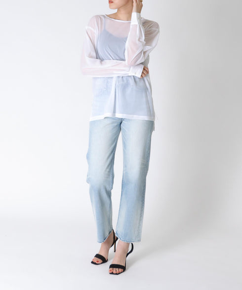 シアープルオーバーシャツ