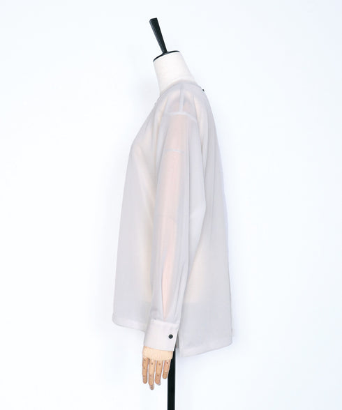 シアープルオーバーシャツ