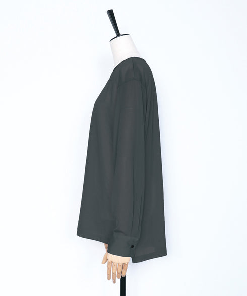 シアープルオーバーシャツ