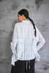 バックプリーツデザインシャツ