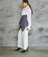 2WAYハイウエストワイドパンツ