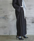 2WAYターンバックハイウエストワイドパンツ