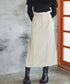 サイドラインピンタックナロースカート