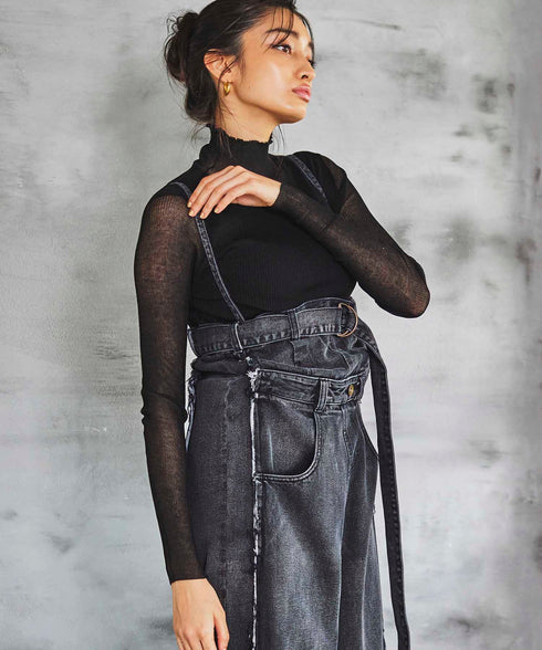 ハイゲージシアーリブトップス