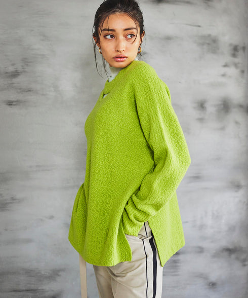 つぶつぶニットプルオーバー