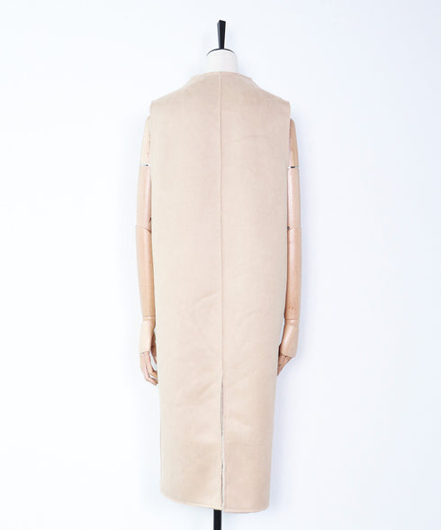 エコムートンロングジレ