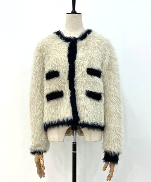 フェザーヤーンカーディガン