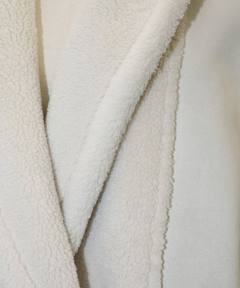 リバーシブル・フェイクムートンテーラードジレ