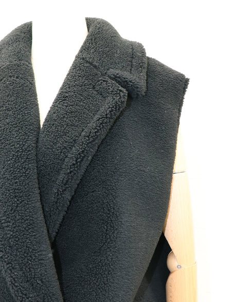 リバーシブル・フェイクムートンテーラードジレ