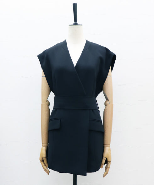 ダブルエアーベルテッドジレ