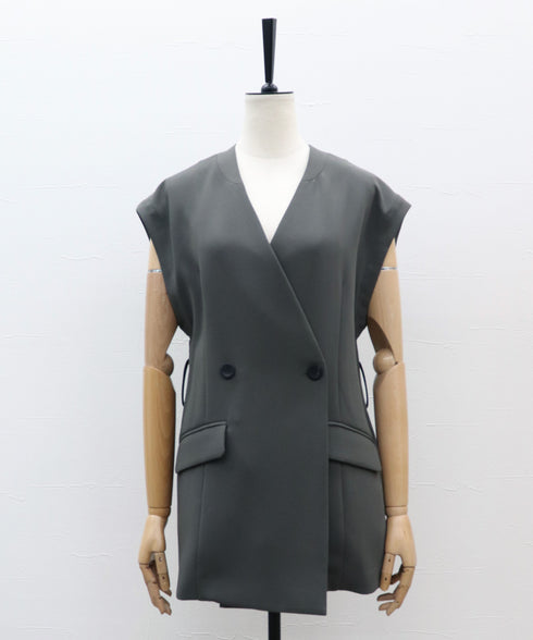 ダブルエアーベルテッドジレ