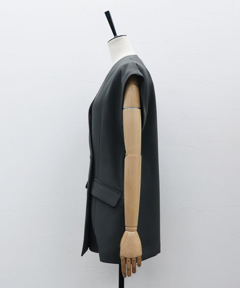 ダブルエアーベルテッドジレ