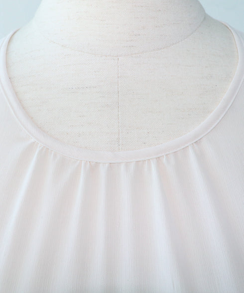 ドッキングフリルワンピース