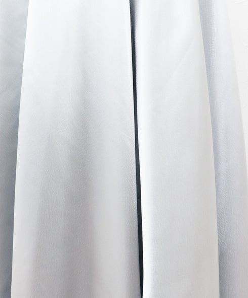 サテンフレアーバルーンスカート