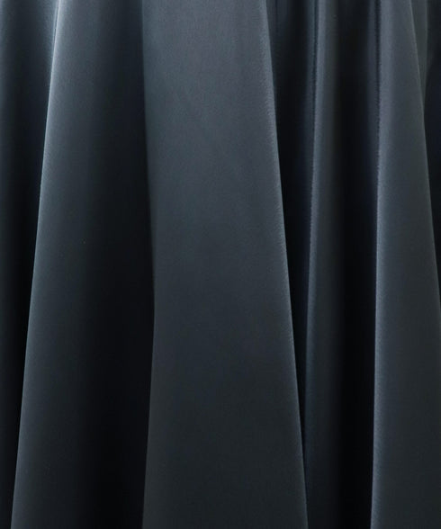 サテンフレアーバルーンスカート