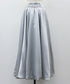 サテンフレアーバルーンスカート