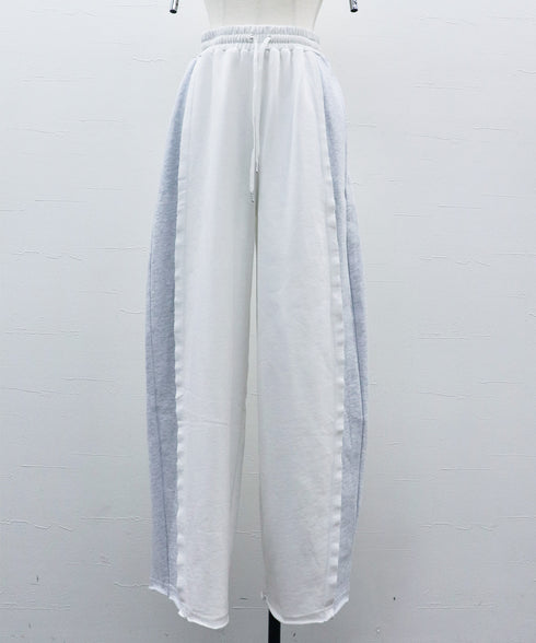 裏毛コクーンパンツ