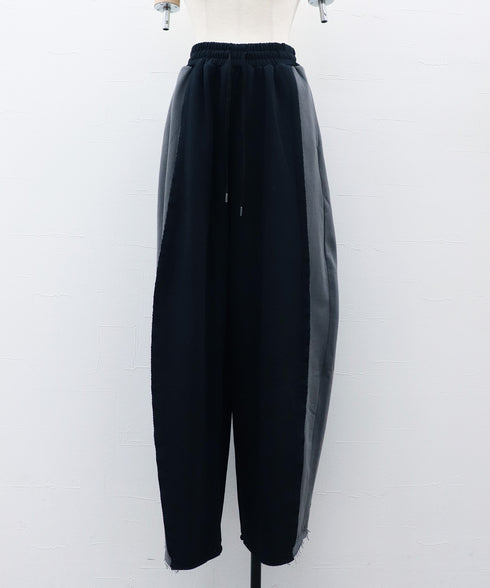 裏毛コクーンパンツ