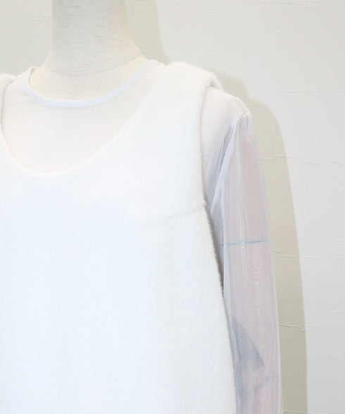 エコファータンク・シアーカットソーアンサンブル