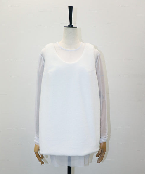 エコファータンク・シアーカットソーアンサンブル