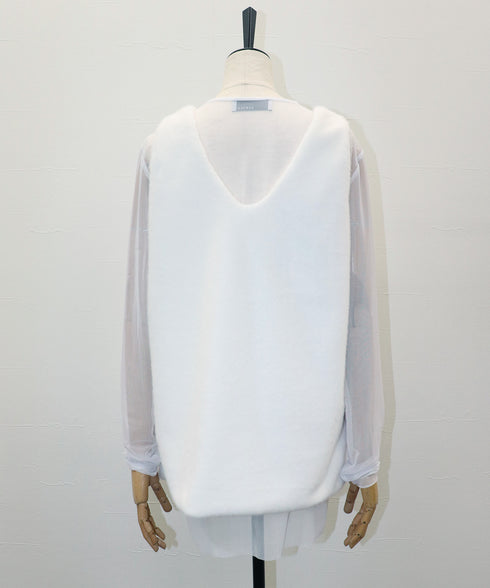 エコファータンク・シアーカットソーアンサンブル