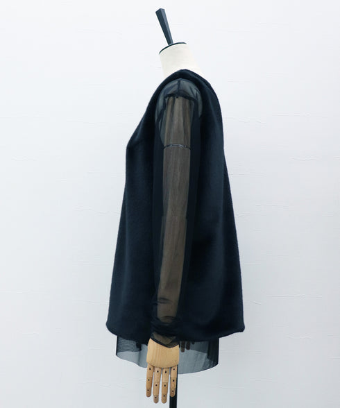 エコファータンク・シアーカットソーアンサンブル