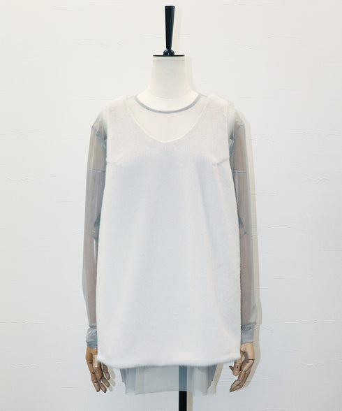 エコファータンク・シアーカットソーアンサンブル