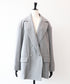 ウールフラノ リバーシブルジャケット