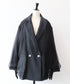 ウールフラノ リバーシブルジャケット
