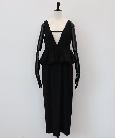 バルーンペプラム・ジャンパースカート