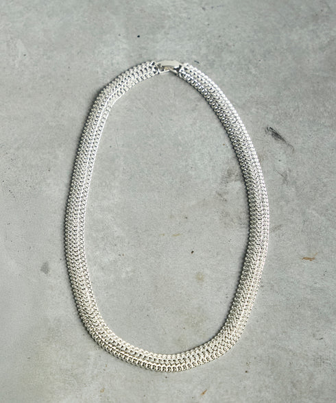 メタルメッシュネックレス