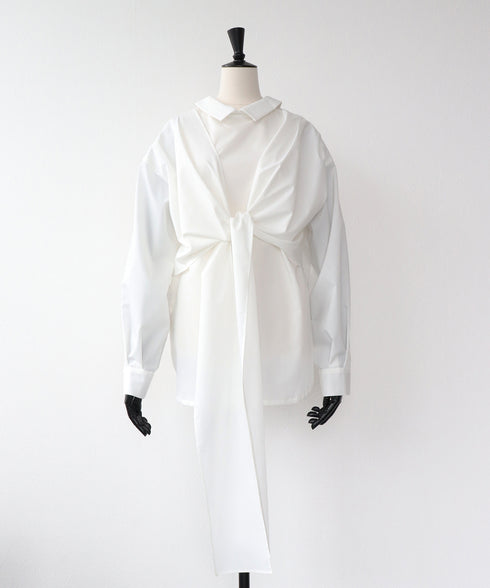 前後2WAYリボンシャツ