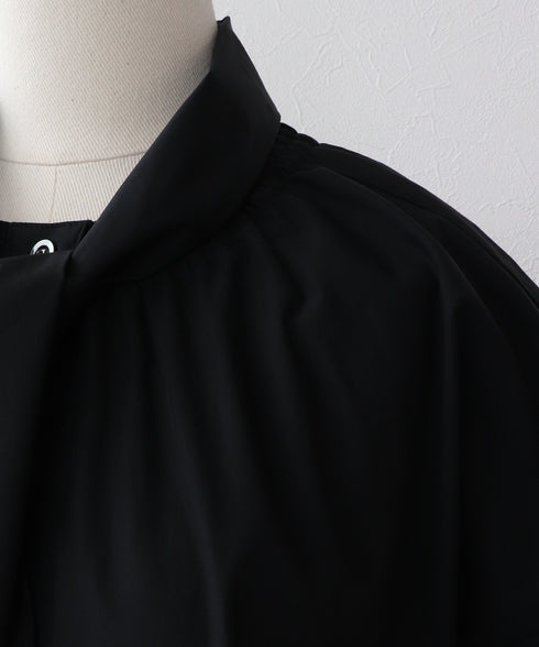 ボウタイボリュームシャツ