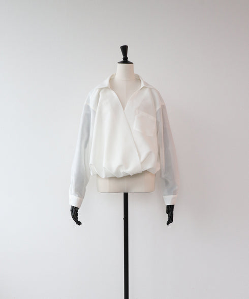 【2025.10 NEW IN】エアリーオーガンジィ・バルーンカシュクール