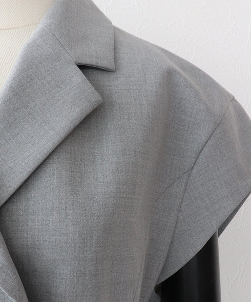 キャップスリーブダブルジレ