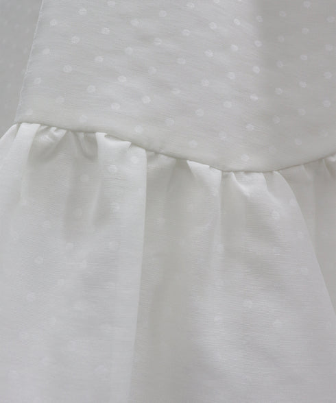 ポルカドット・ボリュームギャザーワンピース