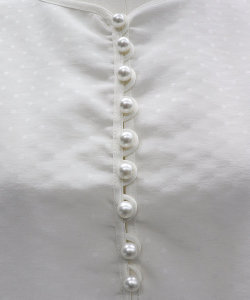 ポルカドット・ボリュームギャザーワンピース