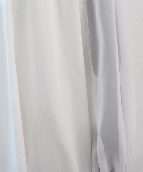 オーガニックコットン・ティアードワンピース