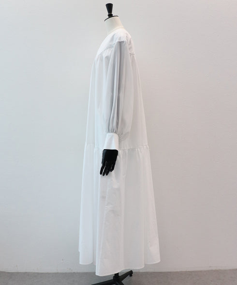 オーガニックコットン・ティアードワンピース