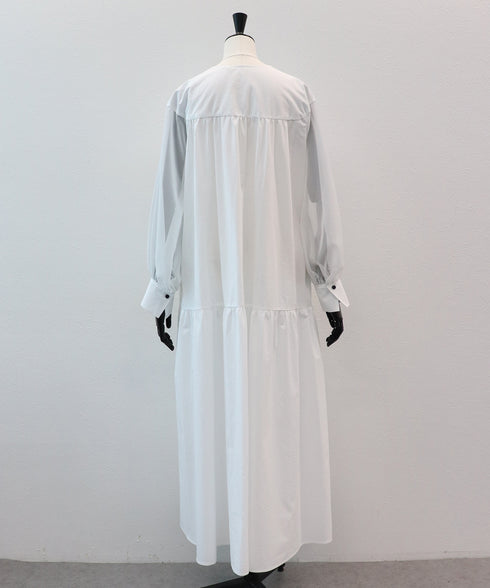 オーガニックコットン・ティアードワンピース