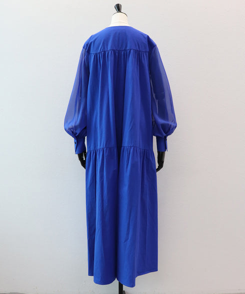 オーガニックコットン・ティアードワンピース