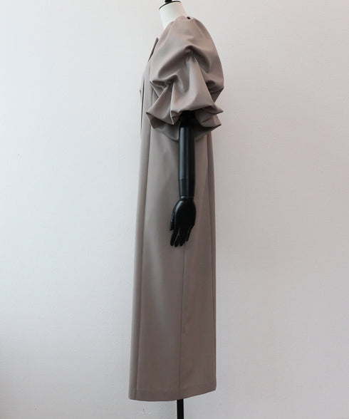 【9.18 InstaLIVE Pickup】 バブルスリーブ・コートワンピース