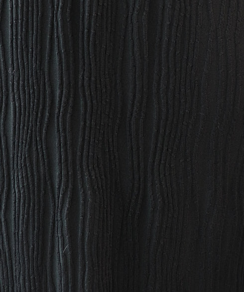 ピンタック風デザインニットワンピ