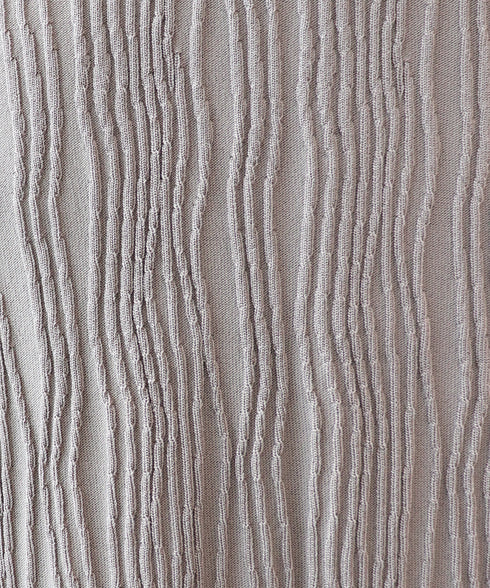 ピンタック風デザインニットワンピ