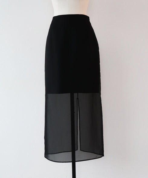 シアーレイヤードスカート