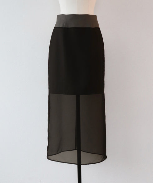 シアーレイヤードスカート