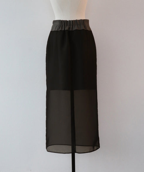 シアーレイヤードスカート