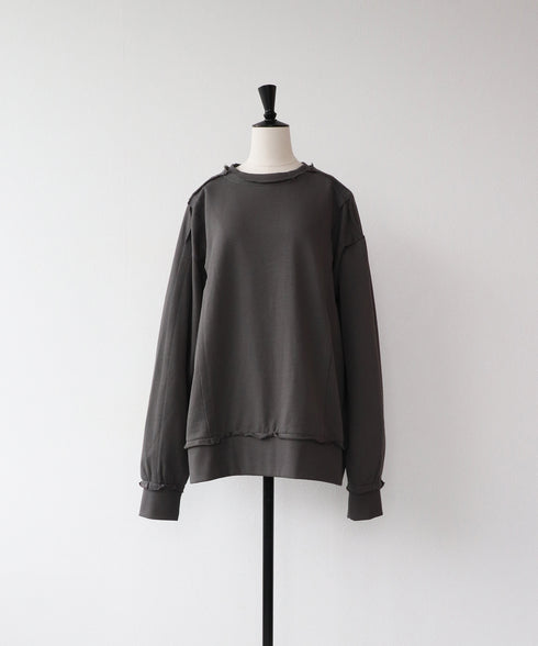 カットオフスウェットトップス