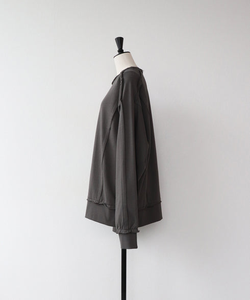 カットオフスウェットトップス